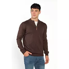 Sweater Hombre Algodón Medio Cierre Old Bridge Nork