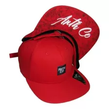 Boné Anth Co Aba Reta Vermelho Snapback Promoção Top8