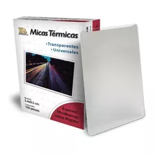 Micas Térmicas Ultra-rígidas Boflex 54x85mm 100pzs 10mil