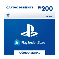 Gift Card Playstation Store 200 Reais Psn Br Para Ps4 E Ps5