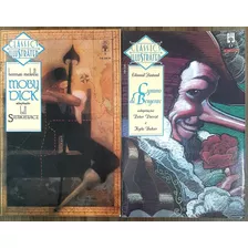 2 Hqs Classics Illustrated - Moby Dick Por Bill Sienkiewicz + Cyrano De Bergerac Por Kyle Baker