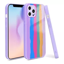 Protector Rainbow Case Arcoíris Para iPhone 12 Pro