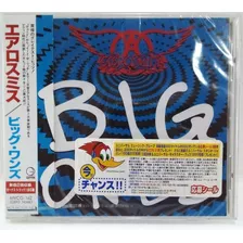 Aerosmith Big Ones Cd Importado Japonês Com Obi E Encarte