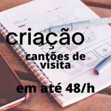 48h Arte Cartão De Visita Criação Cartão Criar Arte Fazer