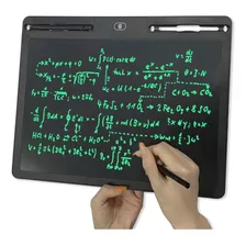 Tabla De Dibujo Magic Pad Neón De 16 Pulgadas Doble Lapiz Color Negro