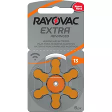 Pilas Para Audífonos Rayovac Pack De 60 Pilas Numero 13