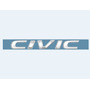 Emblema Letras Honda Civic 2007 Cromo