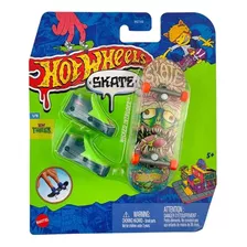 Hot Wheels Skate De Dedo Shape + Tenis - Wicked Intruder