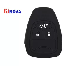 Funda Silicon Llave Chrysler Dodge Jeep 3 Botones Chicos