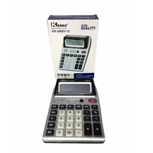 Calculadora De Mesa 12 Dígitos Kenko Kk-3088y-12+ Obsequio