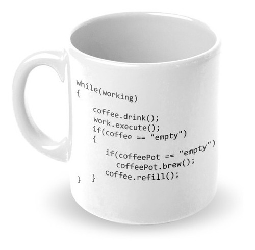Taza Código De Programación Ideal Regalo Programadores
