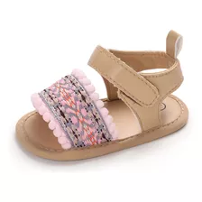 Sandalias 3d Para Niñas, Bordadas, Con Flores, Planos, De Ve