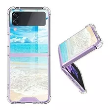 Funda Transparente Compatible Con Samsung Galaxy Z Flip 3 5g