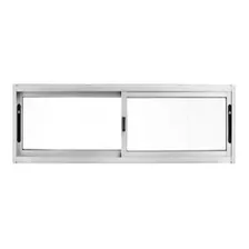 Ventana Aluminio Cocina De 120 X 40 Corrediza Serie Premium