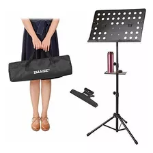 Soporte De Música Ajustable, Plegable Y Portátil Para