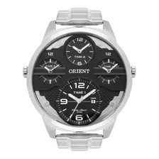 Relógio Orient Masculino Multi-time Prata Mbsst002 P2sx