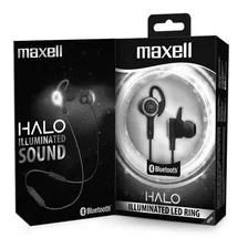 Audifonos Bluetooth Maxell Microf Halo Illuminated Sound Led Color Negro