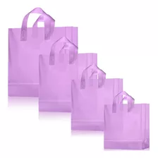 Weewooday 100 Bolsas De Regalo De Plástico Esmerilado Con A