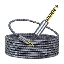 Cable Plug 3.5 A Plug 6.35mm Aux 1m