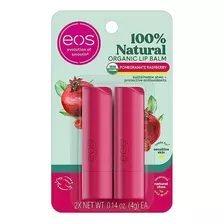 Eos Duo Bálsamos Labiales En Barra Pomegranate Raspberry