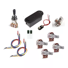 Kit Completo Para Montagem Circuito Emg Ativo