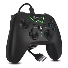 Controle Com Fio Usb Xbox 360 Joystick Vibratório P2 Pc Note