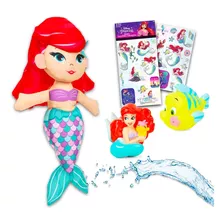 Little Mermaid Bath Doll - Bundle With Little Mermaid Ariel 