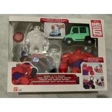 Boneco Big Hero 6 Conjunto Bandai Carro Armadura