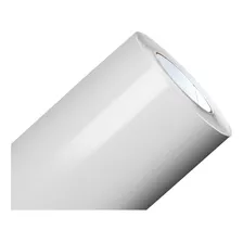 Papel Adesivo Branco P/ Envelopamento Geladeira 10m X 60cm Cor Branco Brilho