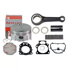 Kit Pistão Anéis Biela Junta Honda Quadriciclo Fourtrax 420