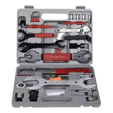 Kit De Reparación Bicicletas Multifuncional 44 Pz Y Estuche