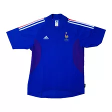 Camiseta De Francia, Año 2002, Marca adidas, Talla M.