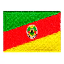 Patch Bordado - Bandeira Rio Grande Sul Pequena Bd50177-44p