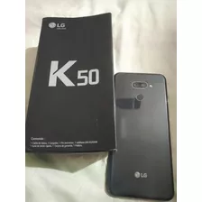 Celular LG K50 Aurora Black Usado 