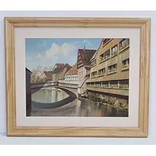 Quadro Feito Por Elsbeth Hüther (ose) Ponte. Pintora Alemã.