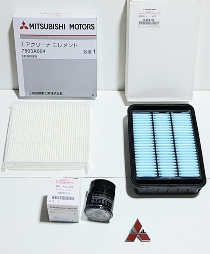 Kit Filtros Originales Mitsubishi Lancer Rt-rs 1.5 07-12  Foto 3