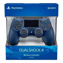 Controle Sem Fio Dualshock Ps4 Playstation Original Azul