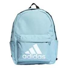 Mochila Clásica Badge Of Sport Hr9813 adidas Color Azul Claro Diseño De La Tela Liso