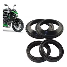 Retentor Bengala + Guarda Pó Kawasaki Z650 Z750 Z800 Z900