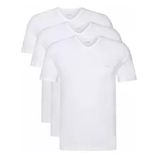 Camisetas Interiores Hugo Boss Regular Fit 3 Pack Cuello V