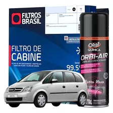 Filtro Ar Condicionado Cabine E Higienizador - Gm Meriva