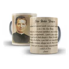 Caneca São João Bosco - Religioso - Cerâmica -325 Ml