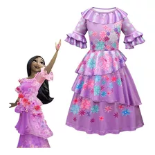 Vestido Encanto Isabela Cosplay Fantasia Princesa+bolsa