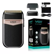 Afeitadora Shaver Corta Barba Calvo Vgr V-331 Recargable 