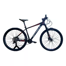 Bicicleta Mtb Optimus Aquila - Negro/rojo Rodado 27 