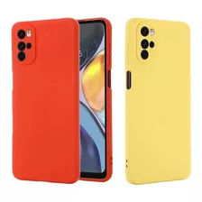 Funda Silicona Silicone Case Para Motorola Moto G22