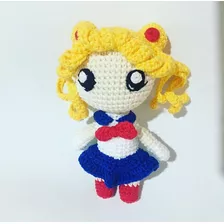 Sailor Moon Serena Amigurumi Crochê Mangá