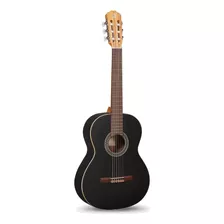 Guitarra Clasica Alhambra 1c Negro Mate/ Con Estuche