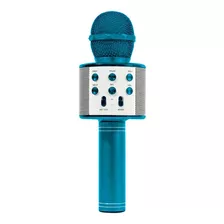 Microfone Karaokê Bluetooth Portátil Recarregável