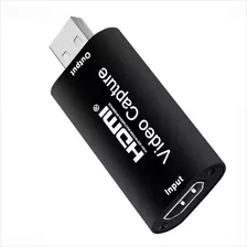 Tarjeta Capturadora Vídeo Hdmi A Usb 1080p, Para Windows!